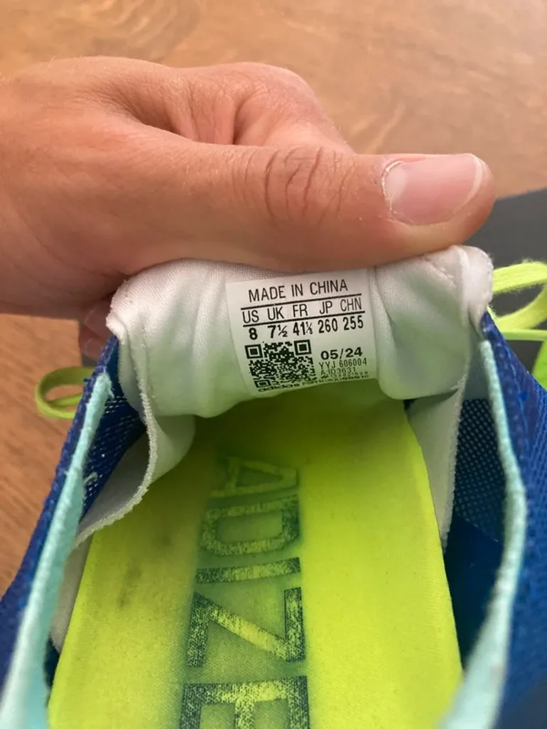 Używany New Balance Adizero Adios 8 bike — zdjęcie 12 z 12
