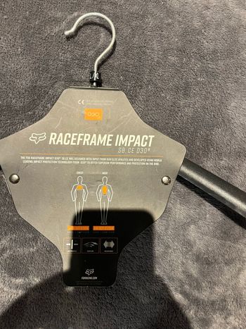 Použité Fox Racing Raceframe Impact Chest Protector bike — obrázek 7 z 8