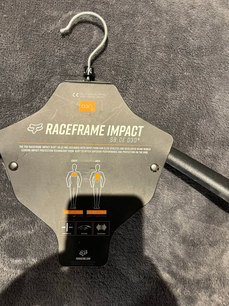 Použité Fox Racing Raceframe Impact Chest Protector bike — obrázek 7 z 8