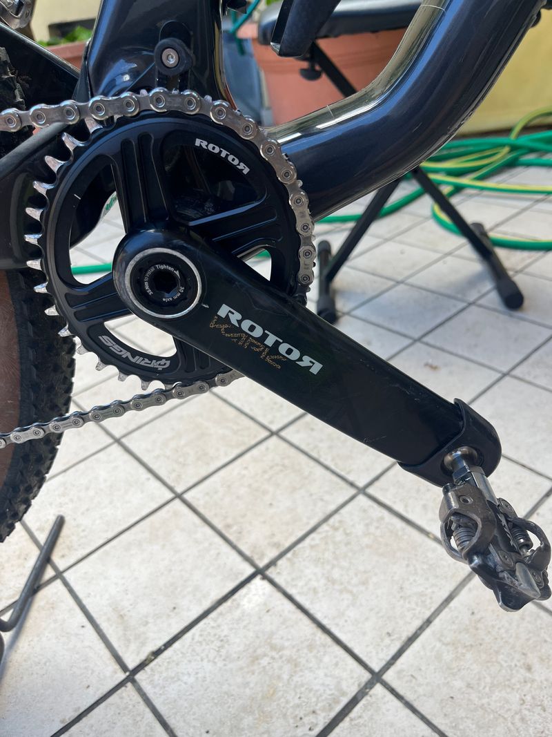 Tweedehands Rotor Kapic Carbon 175 2024 Drivetrain & Pedals