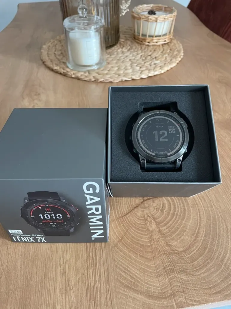 Použité Garmin Fēnix 7X Sapphire Solar bike — obrázek 1 z 5