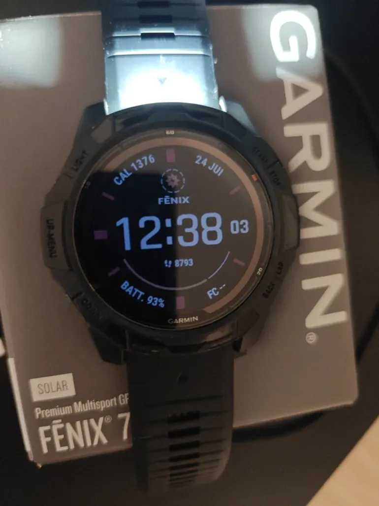 Použité Garmin Fenix 7x Solar Pro bike — obrázek 9 z 10