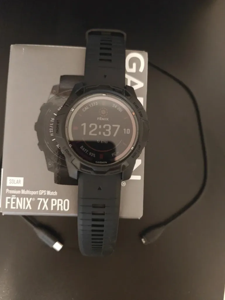 Použité Garmin Fenix 7x Solar Pro bike — obrázek 1 z 10