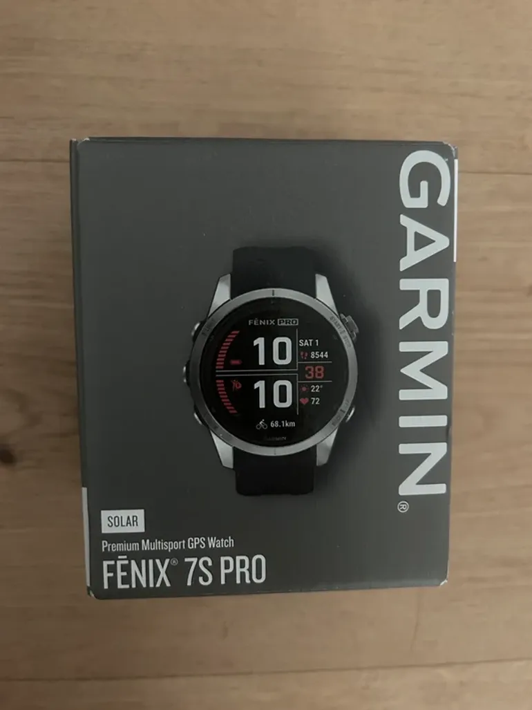 Použité Garmin Fenix 7S Pro Solar bike — obrázek 1 z 3