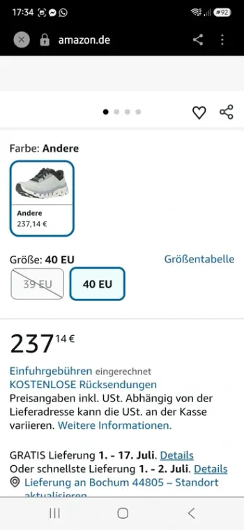 Tweedehands On Running Cloudflow 4 bike — afbeelding 4 van 8