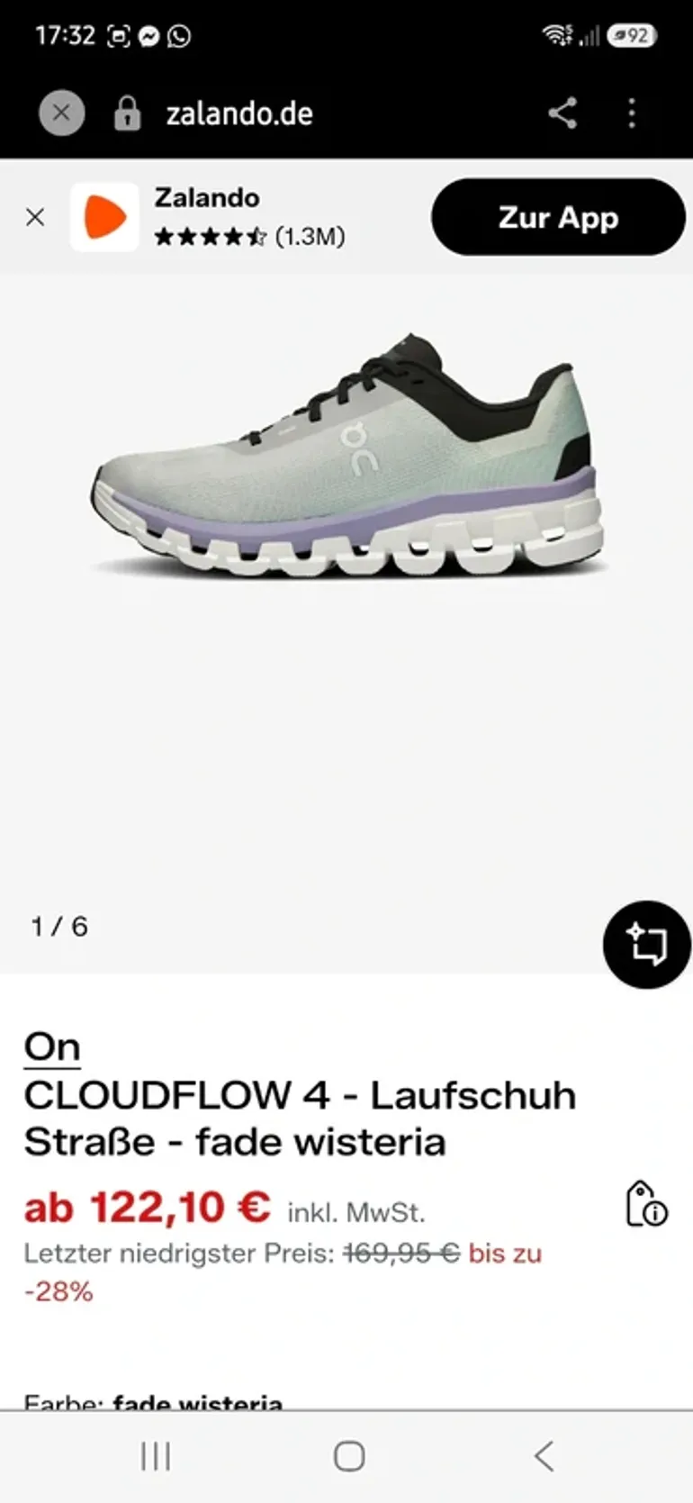 Tweedehands On Running Cloudflow 4 bike — afbeelding 2 van 8
