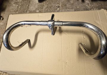 Brugt Schierano Manubrio Bici Corsa Vintage Cockpit