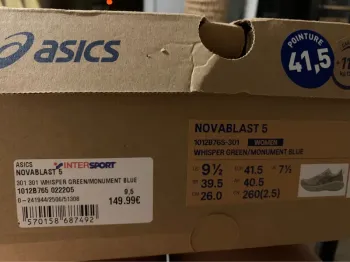 Asics Novablast 5 bike de segunda mano — imagen 3 de 3