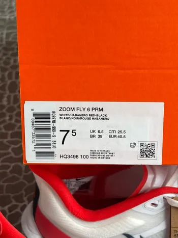 Used Nike Zoom Fly 6 PRM bike — image 8 of 8