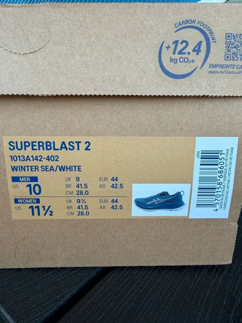 Gebrauchtes Asics Superblast 2 bike — Bild 5 von 5