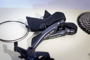 Tweedehands Shimano GRX 820 2x12 Crankset Drivetrain & Pedals
