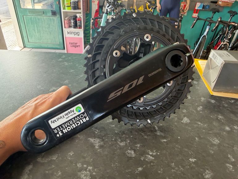 Used Shimano 105 Powermeter 4iiii 2026 bike — image 4 of 7