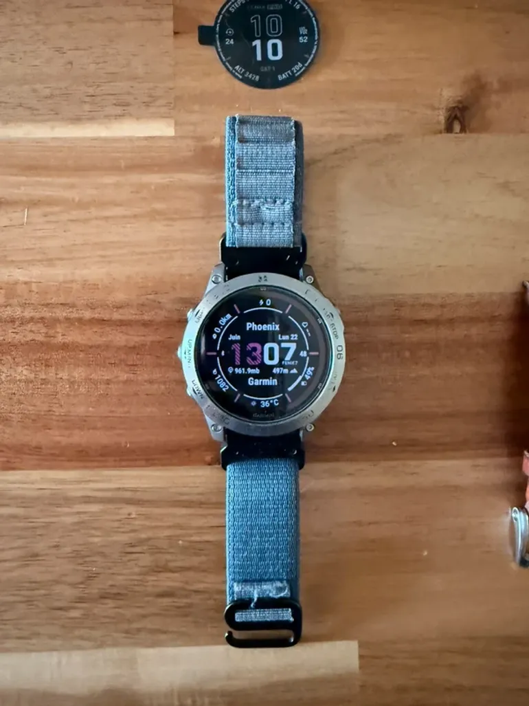 Gebrauchtes Garmin Fenix 7 Pro Sapphire Solar bike — Bild 3 von 6