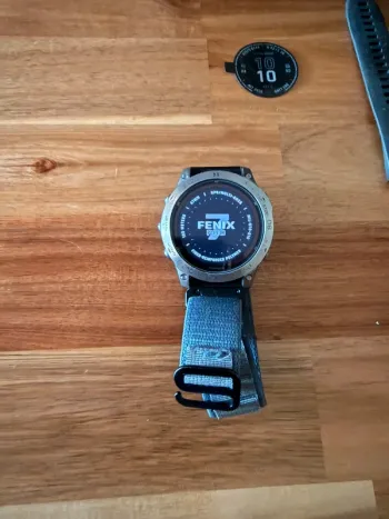 Gebrauchtes Garmin Fenix 7 Pro Sapphire Solar bike — Bild 6 von 6