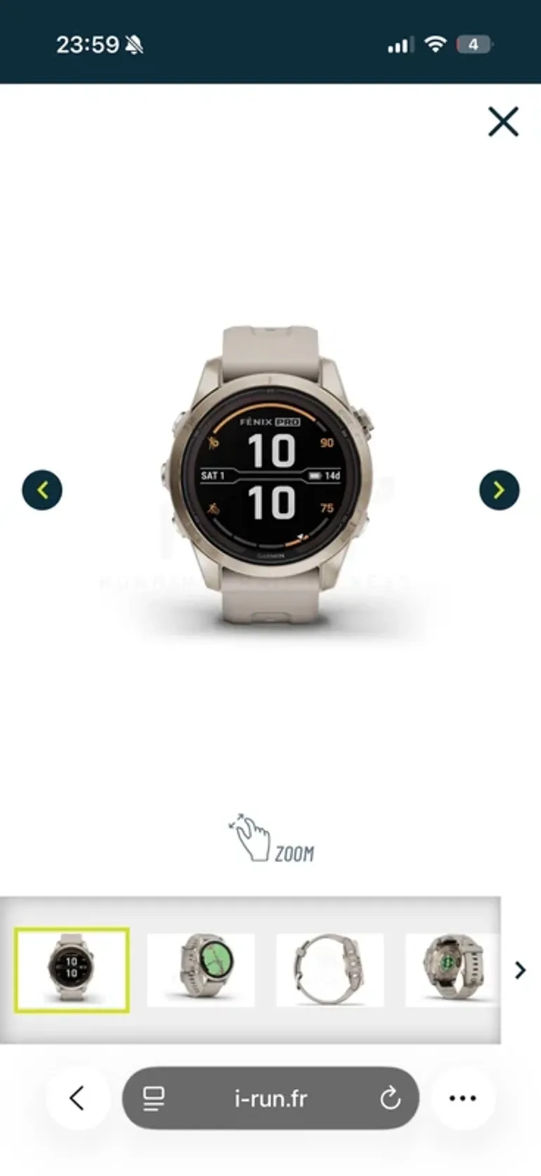 Gebrauchtes Garmin fenix 7s Pro bike — Bild 1 von 3