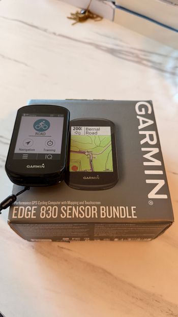 Used Garmin Edge 830 GPS Cycling Computer 2022 bike