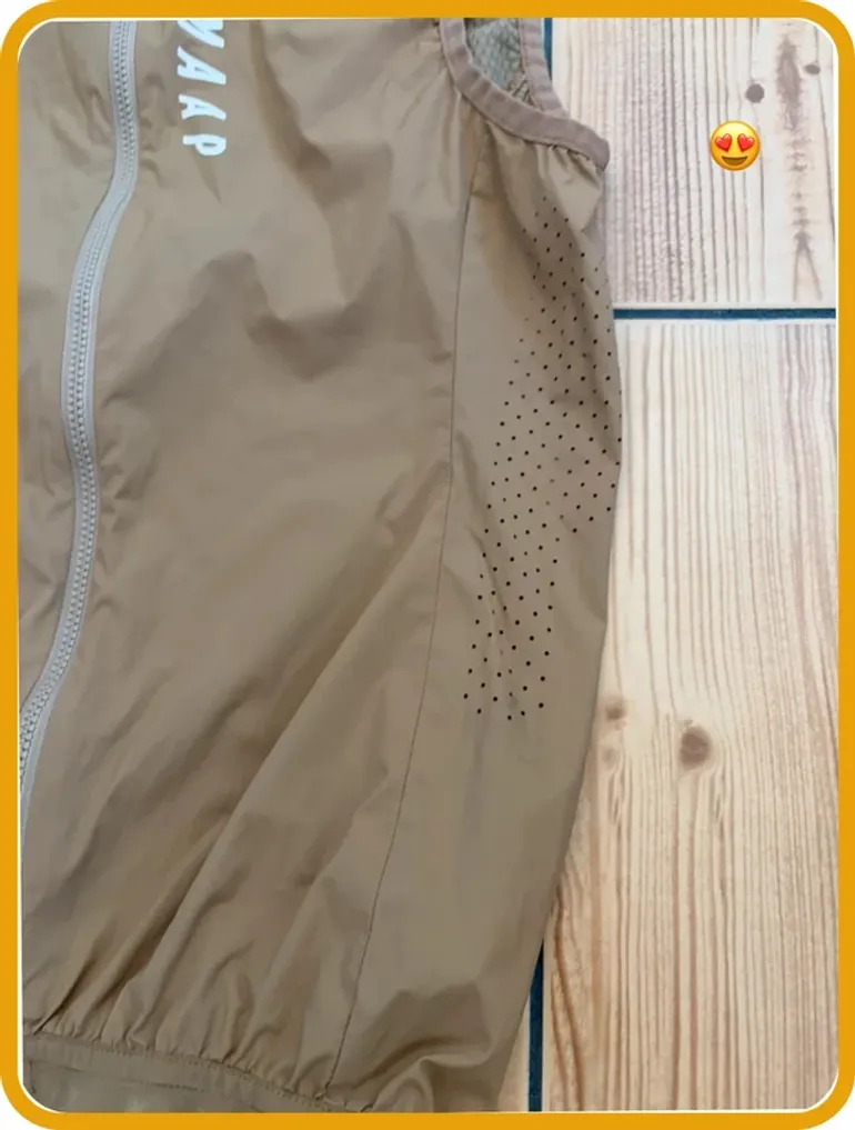 Used MAAP cycling vest khaki XS bike — image 6 of 11