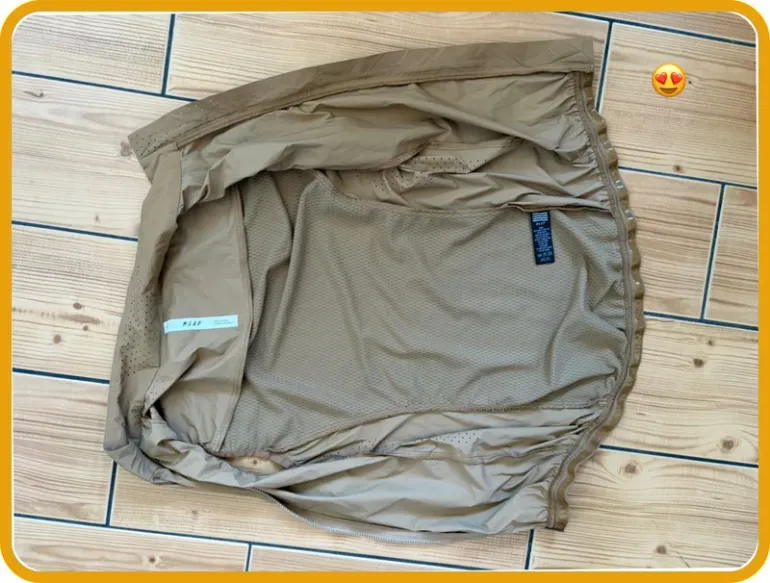 Used MAAP cycling vest khaki XS bike — image 4 of 11
