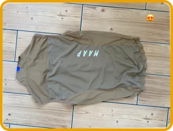 Used MAAP cycling vest khaki XS bike — image 3 of 11