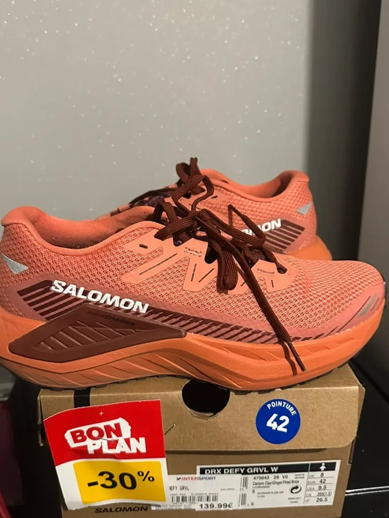 Salomon Chaussure de sport femme bike usato — immagine 2 di 6