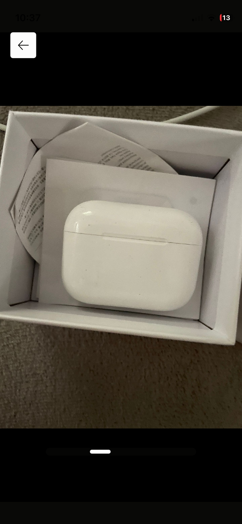 Used apple AirPods Pro 3 2025 bike — image 5 of 5
