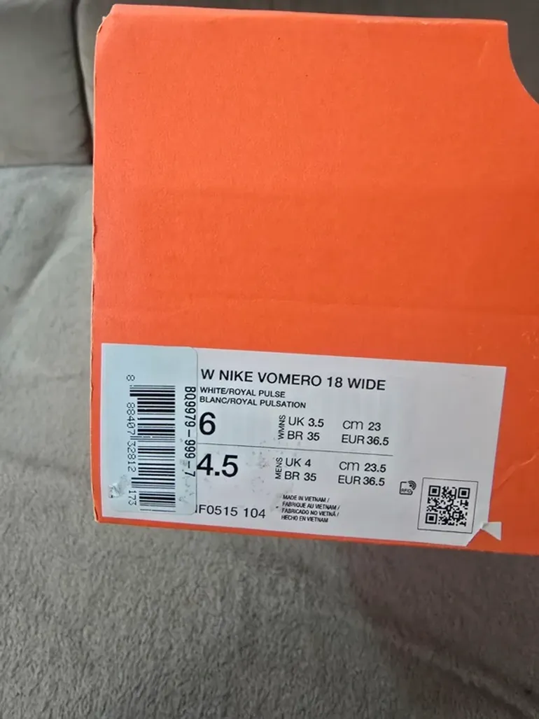 Nike Vomero 18 bike d'occasion — image 5 sur 6