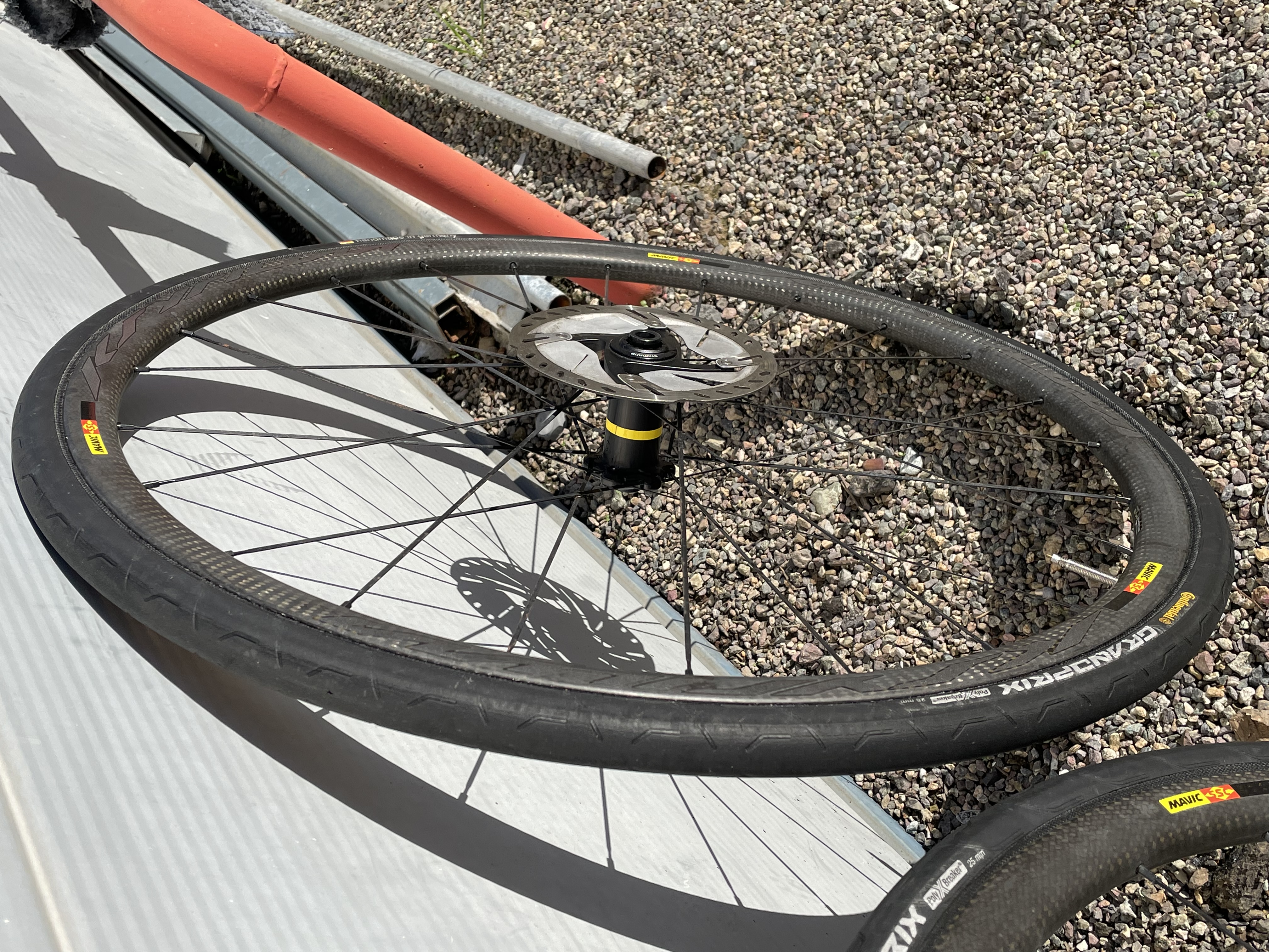 Mavic Pro Carbon SL Ksyrium - UST C Rim Wheelset Wheel Components