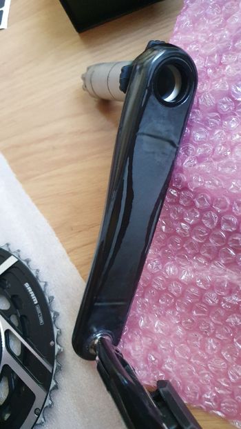 Gebrauchtes Sram RED E1 Chainring 46-33 172.5mm 2025 bike — Bild 3 von 5