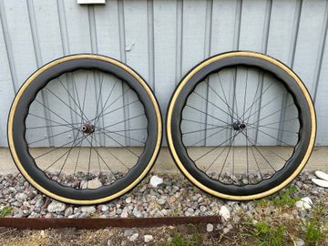 Używany Princeton Carbonworks 1173g Peak 4550 DISC Tactic TR01 Tubular 2021 Wheels