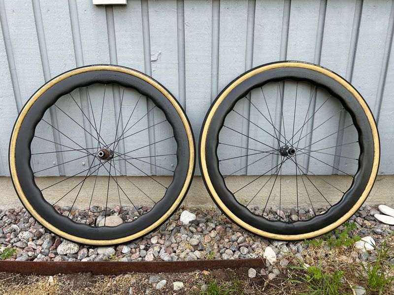 Princeton Carbonworks 1173g Peak 4550 DISC Tactic TR01 Tubular 2021 Wheels d'occasion