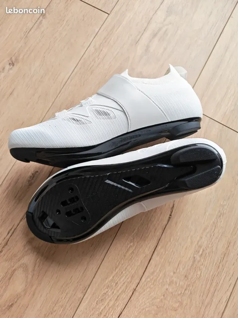 White Chaussures cyclisme Gravel road full 42 2026 bike d'occasion — image 2 sur 7