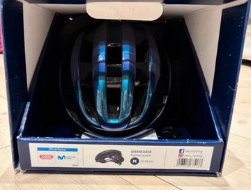 Brugt ABUS Airbreaker Iridescent Helmet bike — billede 13 af 13