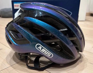 Brugt ABUS Airbreaker Iridescent Helmet bike — billede 2 af 13