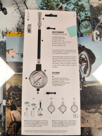 Used Fabric Accubar Pressure Gauge bike — image 2 of 2