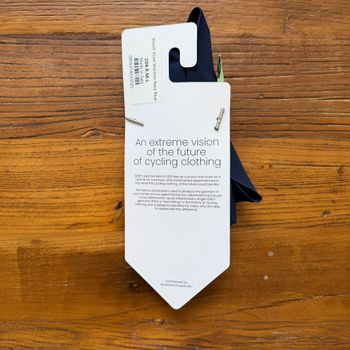 Used Q36.5, WoolF Arm Warmer Navy Blue M-L// NEW!! 50% OFF!! 2025 bike — image 2 of 2