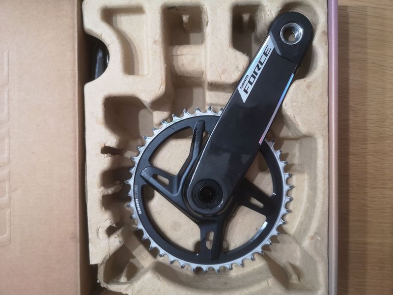 Used Sram Force Wide Mono-Plateau 42T 170mm Drivetrain & Pedals