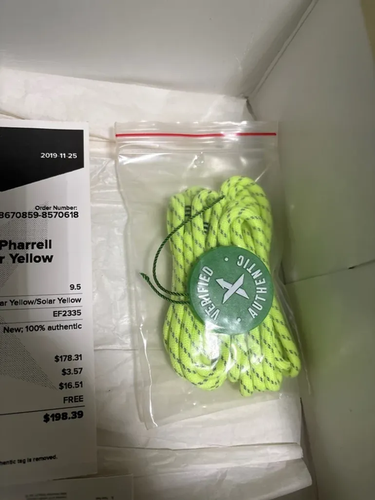 Używany Adidas Human Race Pharrell Time Solar Yellow bike — zdjęcie 8 z 9
