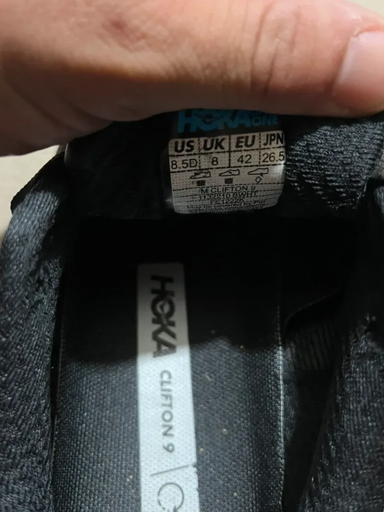 Used Hoka Clifton 9 bike — image 7 of 7