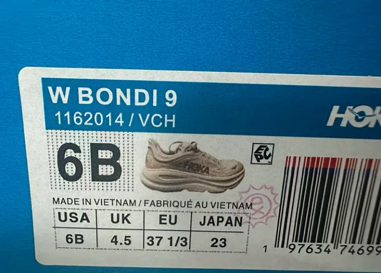 Hoka Bondi 9 bike d'occasion — image 9 sur 9