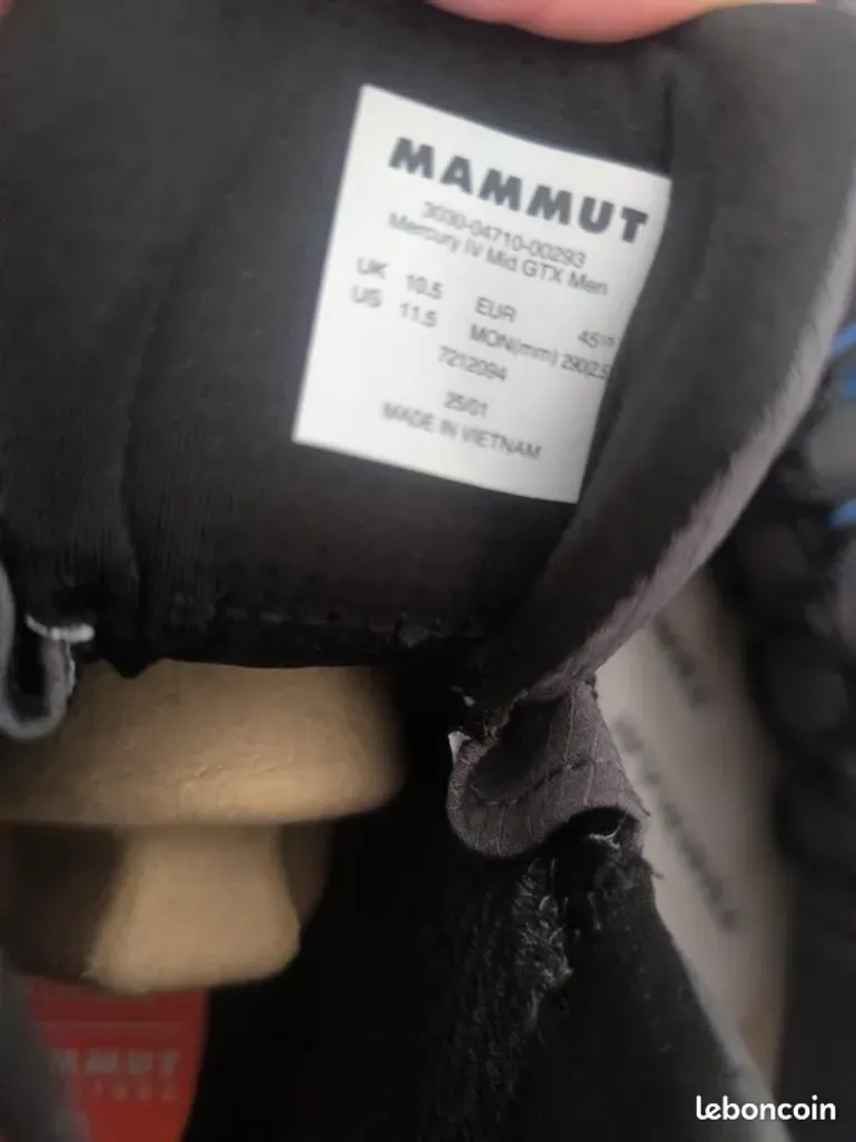 Używany Mammut Mercury IV Mid GTX bike — zdjęcie 2 z 3