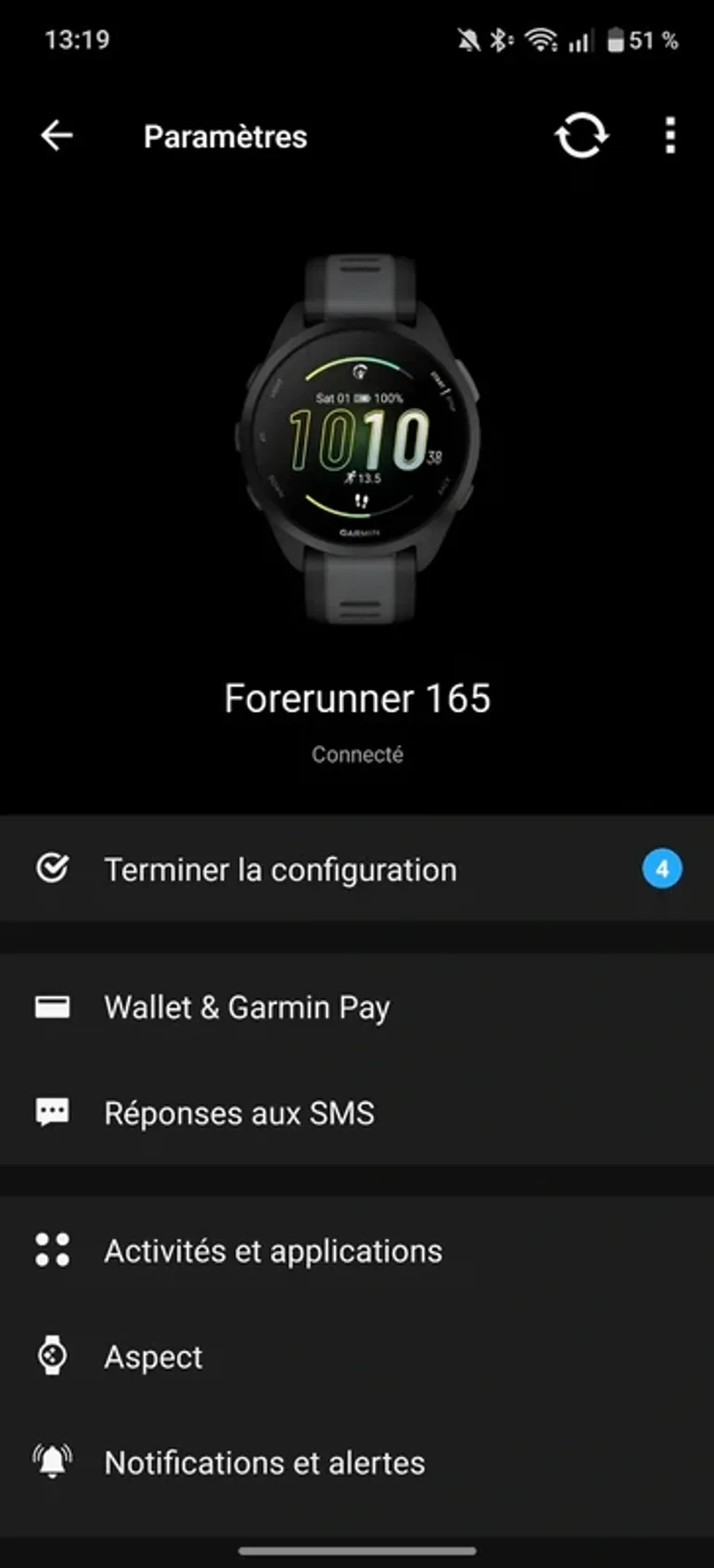 Used Garmin Forerunner 165 bike — image 6 of 6