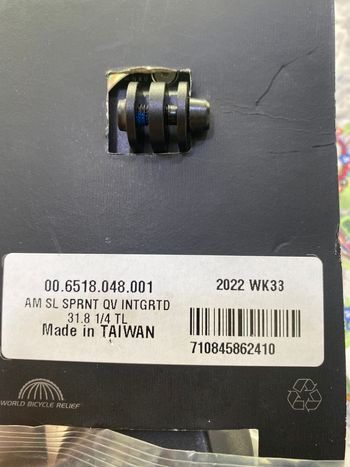 Used Zipp QuickView Integrated Mount bike — image 2 of 2