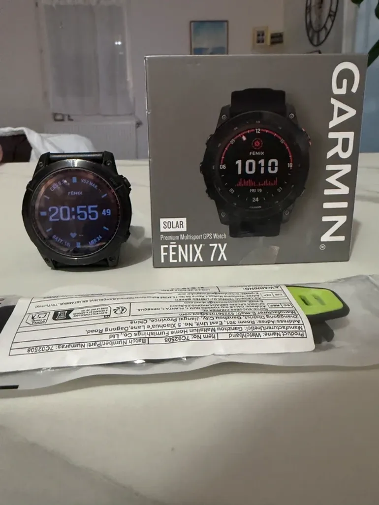 Used Garmin Fenix 7X Solar bike — image 1 of 5
