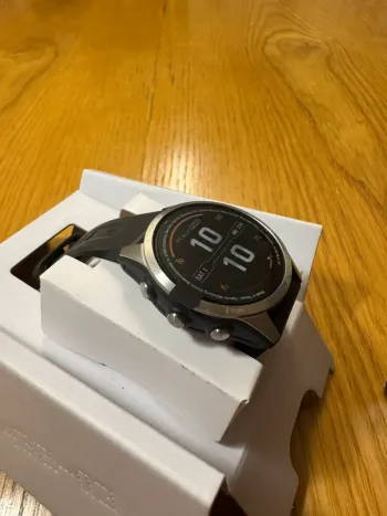 Used Garmin fenix 7s solar pro bike — image 3 of 5