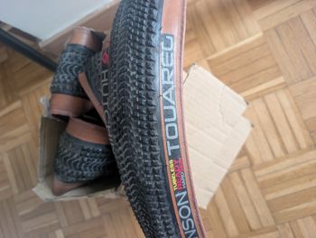 Used Hutchinson Touareg Hardskin Tan 700x45 Tubeless 2025 bike