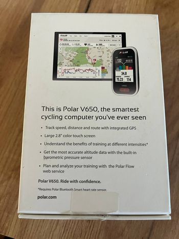 Used Polar Ciclocomputer GPS V650 2015 bike — image 7 of 8
