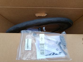 Gebrauchtes Zipp New 858 NSW Carbon Clincher Front wheel onlyy bike — Bild 3 von 7
