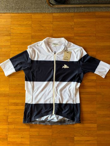 Used cafe du cycliste Rennradtrikot Angelina Navy/White Size XL bike