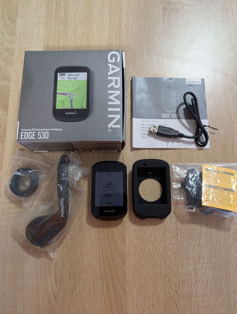 Used Garmin Edge 530 Complet avec coque en silicone 2023 bike — image 1 of 6