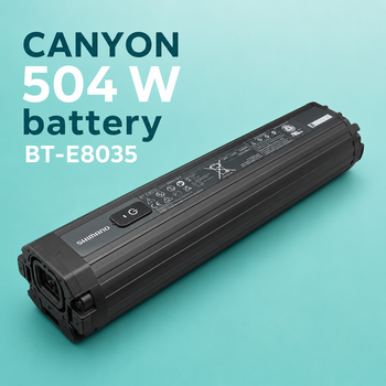 Used Shimano BT-E8035 504Wh E-Bike Battery bike